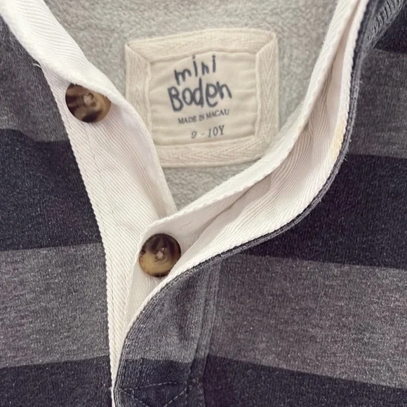 Mini Boden Striped Pullover - Picture 3 of 7